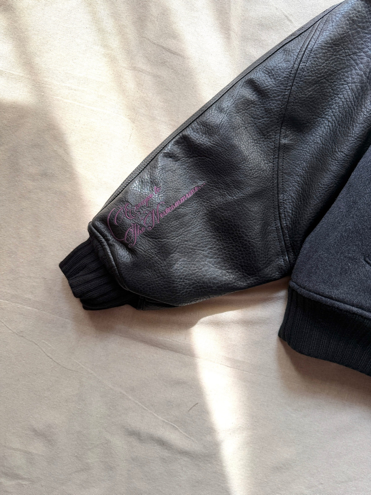 FAF(FAKE AS FLOWERS) "TNC Team Jacket" -black-