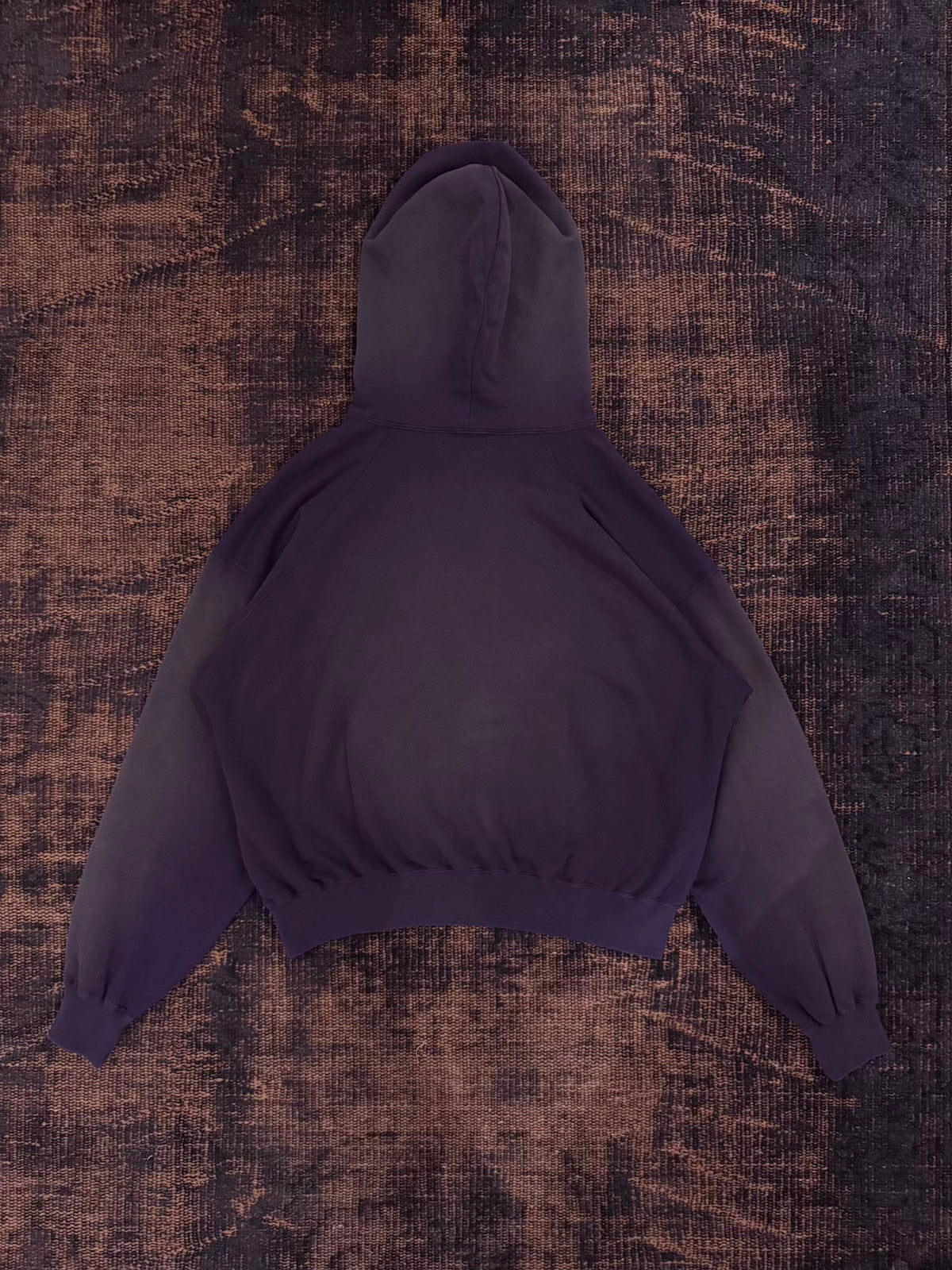 KOZABURO ZENN STATE PRINT FADED HOODIE