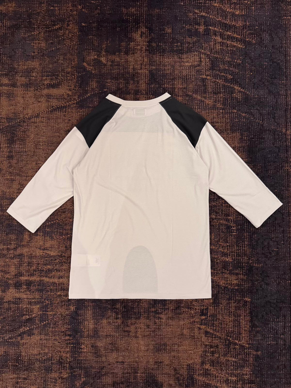 KOZABURO ZENN STATE COLLEGE PRINT QUARTER SLEEVE T-SHIRTS "OFF WHITE"