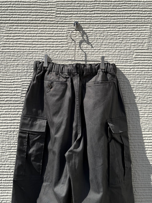 RELAX FIT "ARMY NAVY easy slacks" -CHARCOAL GRAY-