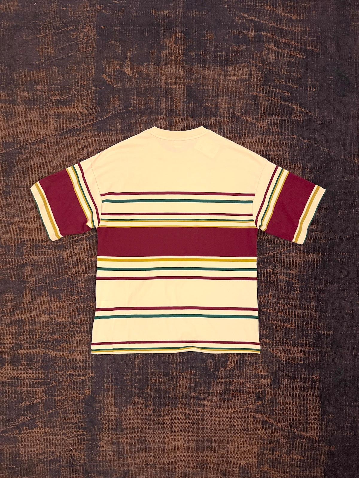 The DUFFER N NEPHEWS MULTI BORDER T-SHIRT