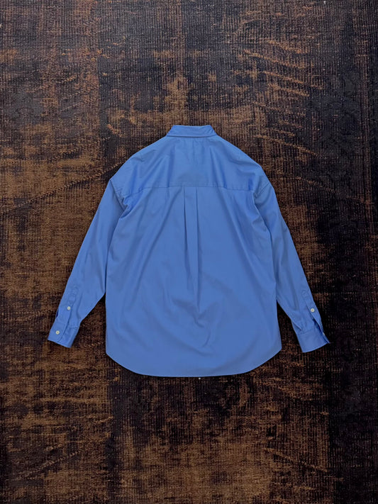 UNDECORATED SILKY COTTON L/S SHT