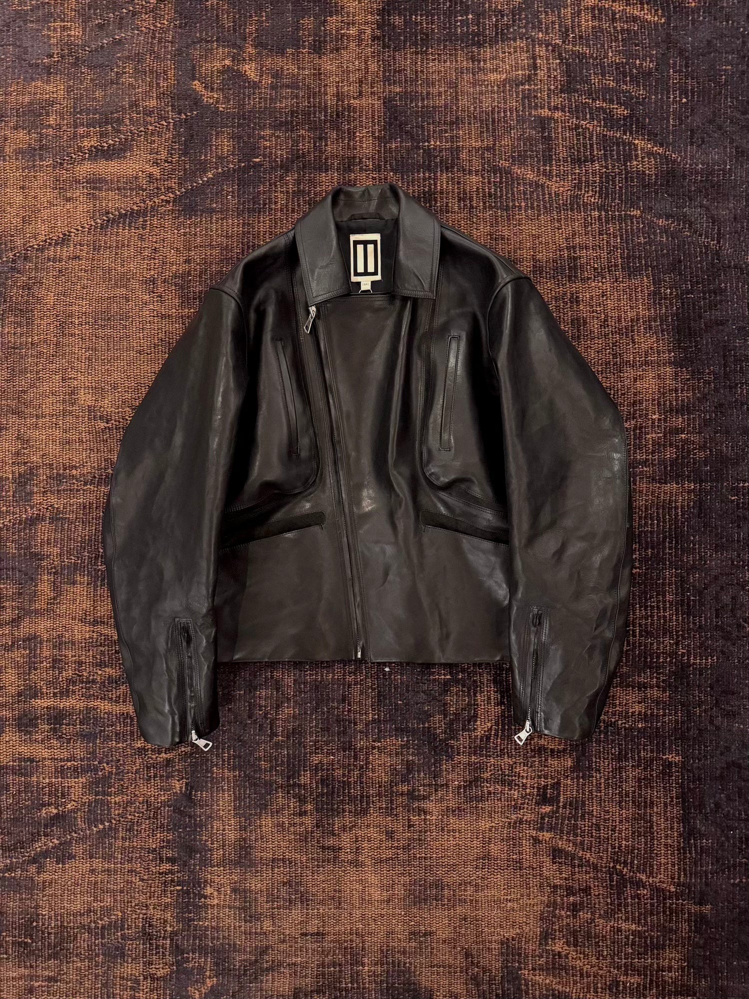 バッグ daisuke tanabe - bolar M daisuke tanabe 25-26AW レザーバイカージャケット デニムスタイル
