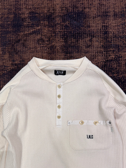 FAF(FAKE AS FLOWERS) Pacis(Themal Henley Neck)