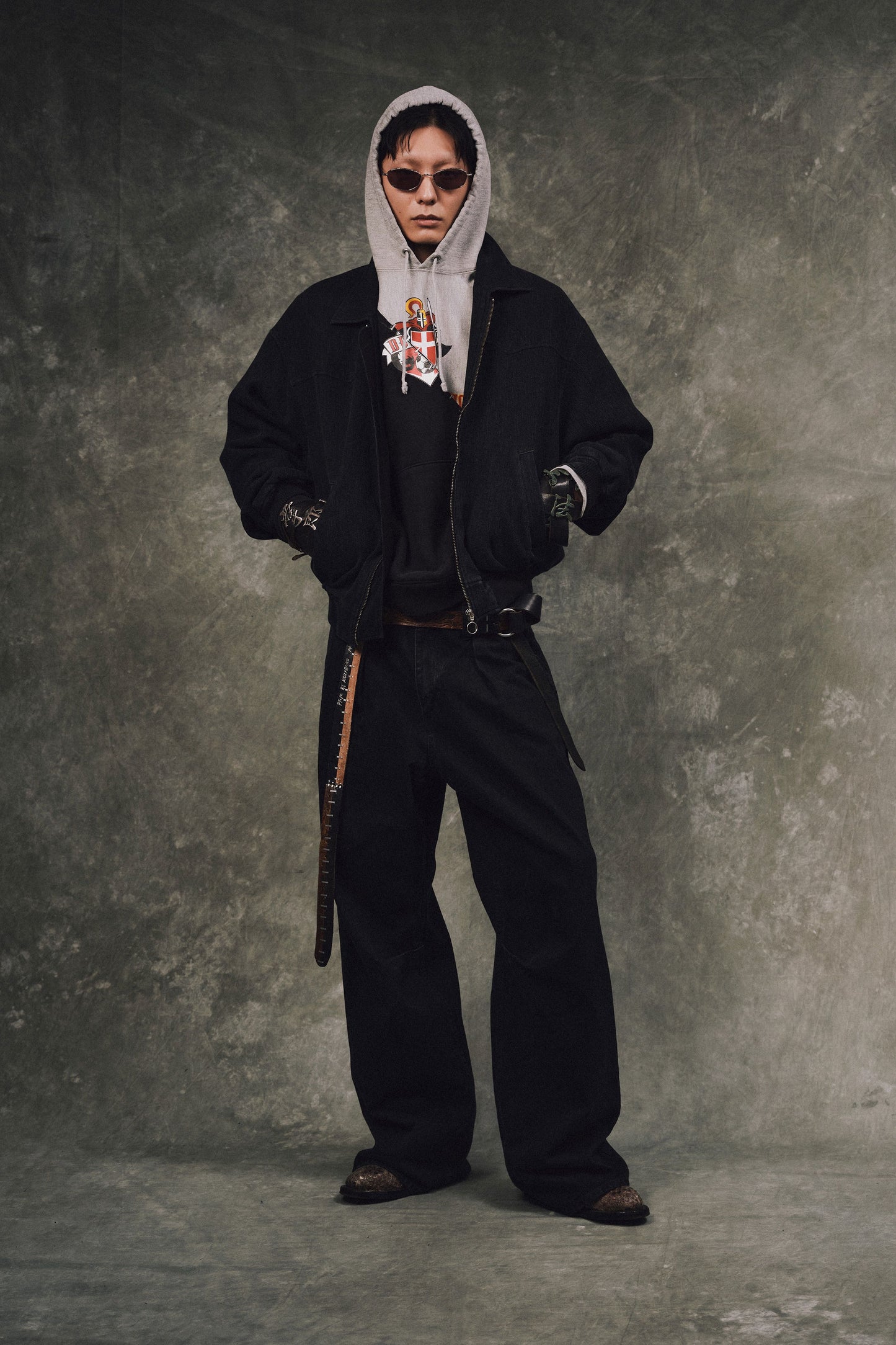 KOZABURO　WIDE LEG TROUSERS