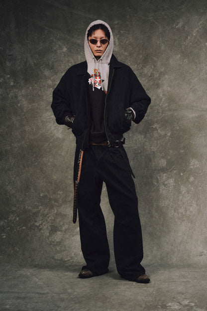 KOZABURO　WIDE LEG TROUSERS