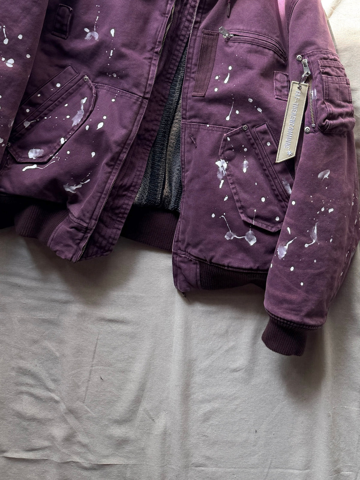FAF(FAKE AS FLOWERS)　"FACT-1 2Way Jacket" -Ink Navy-