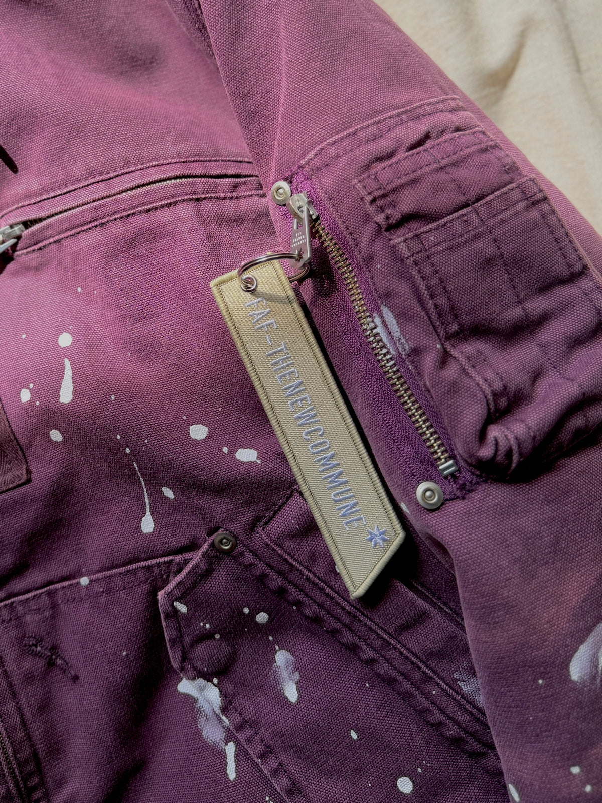 FAF(FAKE AS FLOWERS)　"FACT-1 2Way Jacket" -Ink Navy-