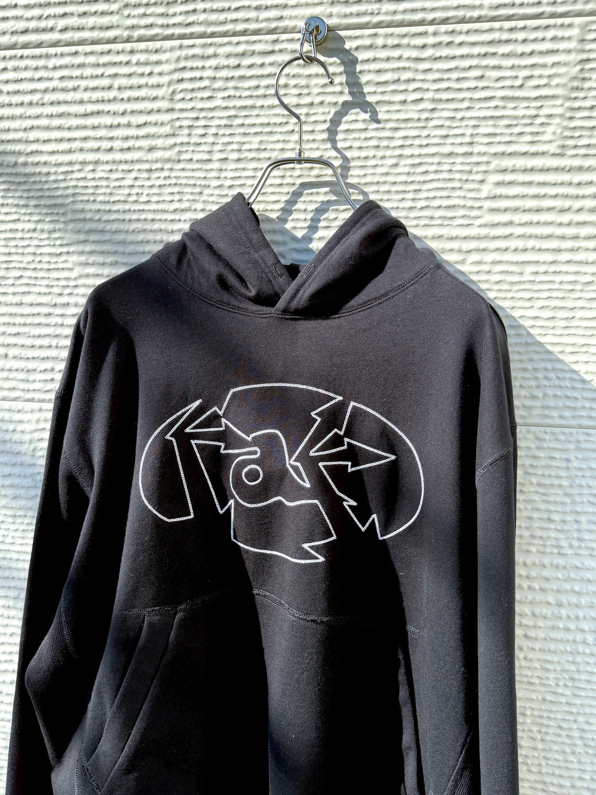 FAF(FAKE AS FLOWERS)　"Graphic Hoodie" -Black-