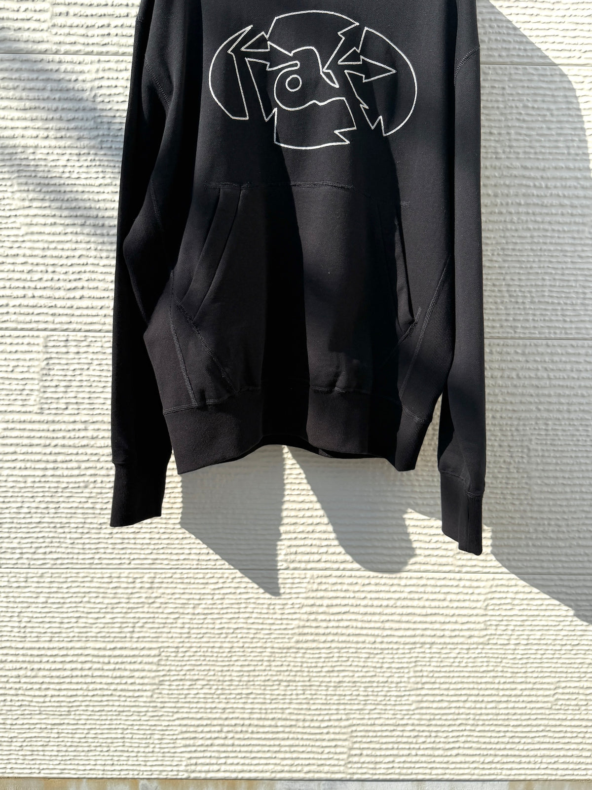 FAF(FAKE AS FLOWERS)　"Graphic Hoodie" -Black-