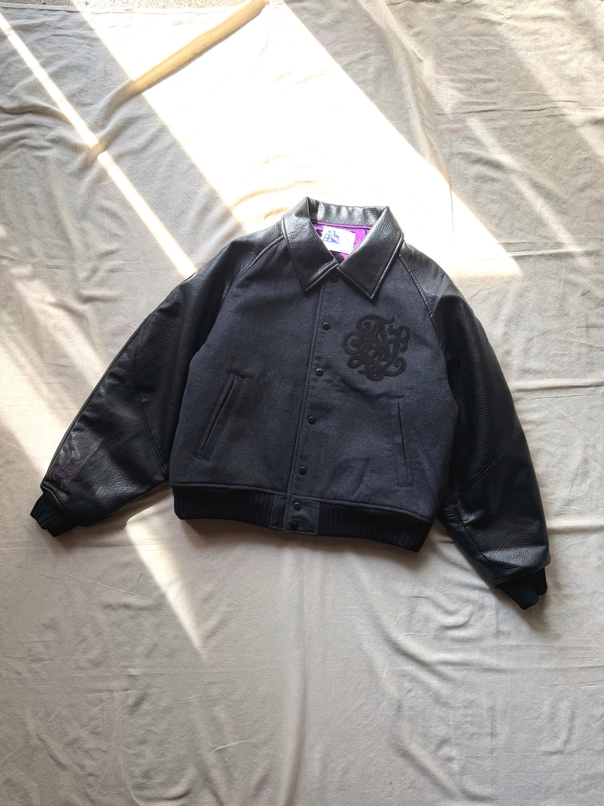 FAF(FAKE AS FLOWERS)　"TNC Team Jacket" -black-