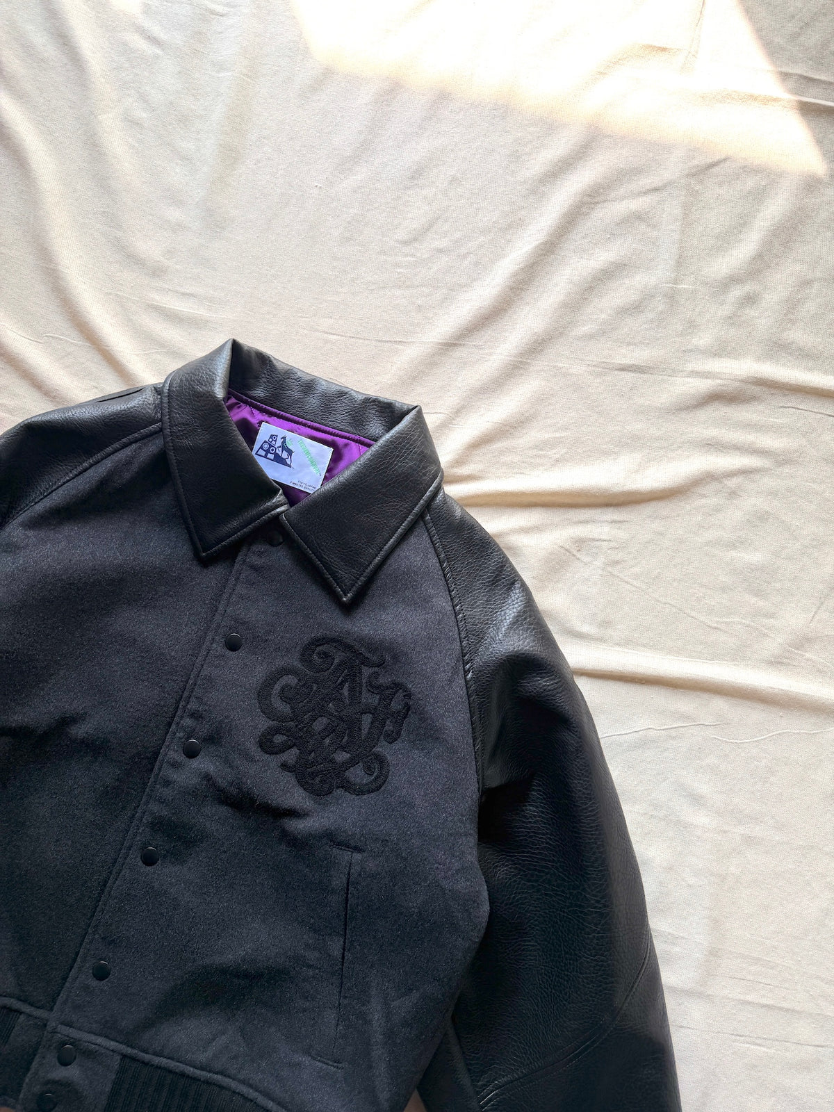 FAF(FAKE AS FLOWERS)　"TNC Team Jacket" -black-