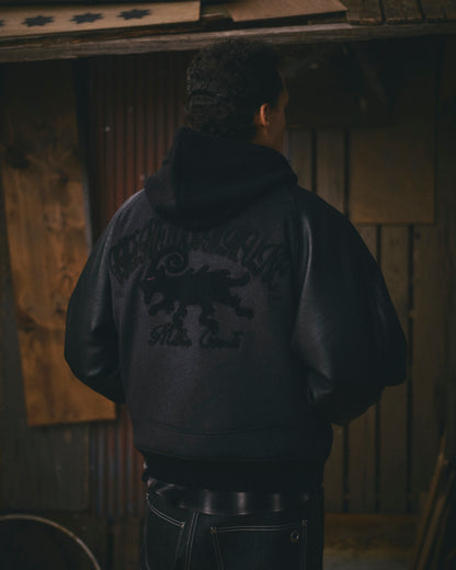 FAF(FAKE AS FLOWERS)　"TNC Team Jacket" -black-