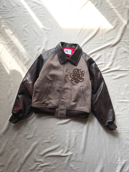 FAF(FAKE AS FLOWERS)　"TNC Team Jacket" -brown-