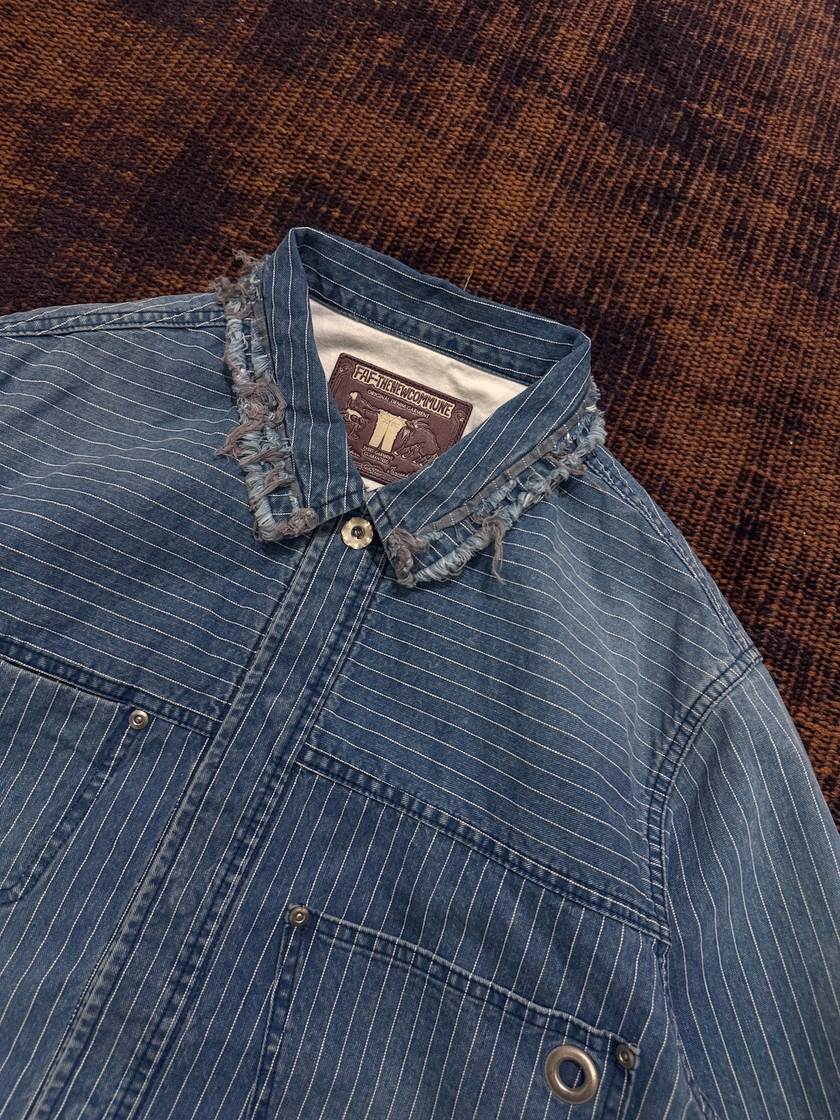 FAF(FAKE AS FLOWERS)　Denim Shirts