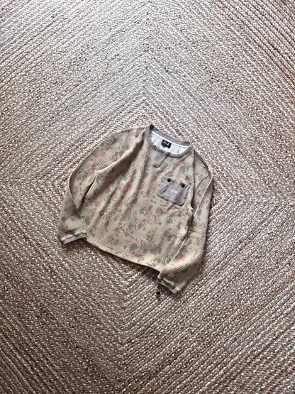 FAF(FAKE AS FLOWERS)　Pacis(Themal Henley Neck)