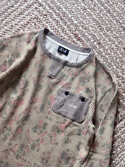 FAF(FAKE AS FLOWERS)　Pacis(Themal Henley Neck)