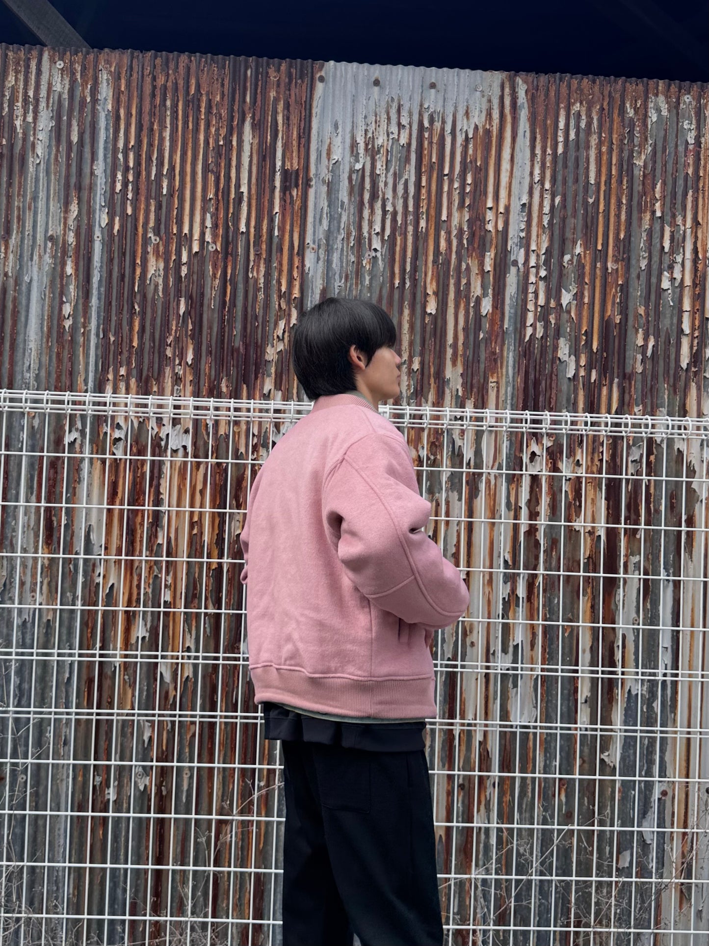 FAF(FAKE AS FLOWERS) FAF LOGO TEAM JACKET