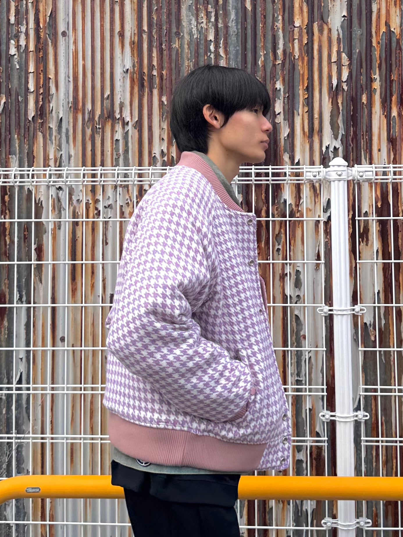 FAF(FAKE AS FLOWERS) FAF LOGO TEAM JACKET