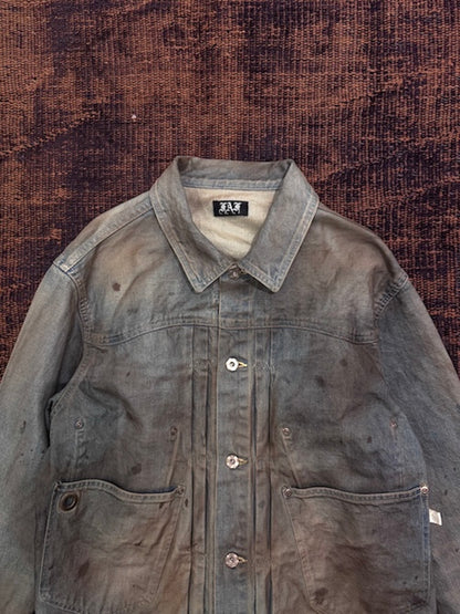 FAF(FAKE AS FLOWERS)　TYPE2.5 DIRT DENIM JACKET