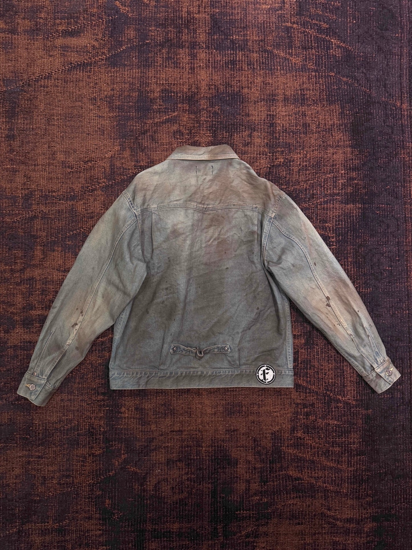 FAF(FAKE AS FLOWERS)　TYPE2.5 DIRT DENIM JACKET