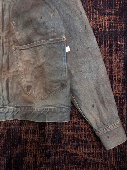 FAF(FAKE AS FLOWERS)　TYPE2.5 DIRT DENIM JACKET