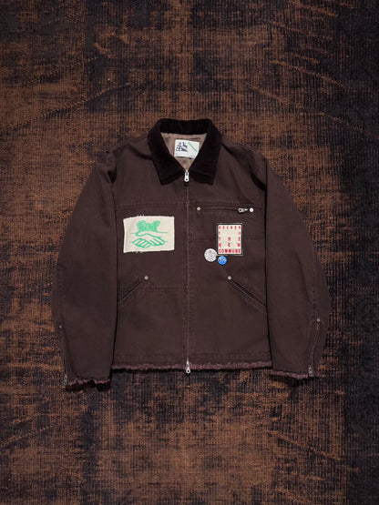 FAF(FAKE AS FLOWERS)　Patched Active Jacket