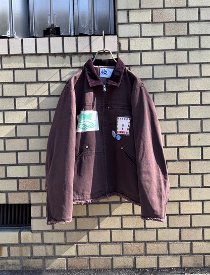 FAF(FAKE AS FLOWERS)　Patched Active Jacket