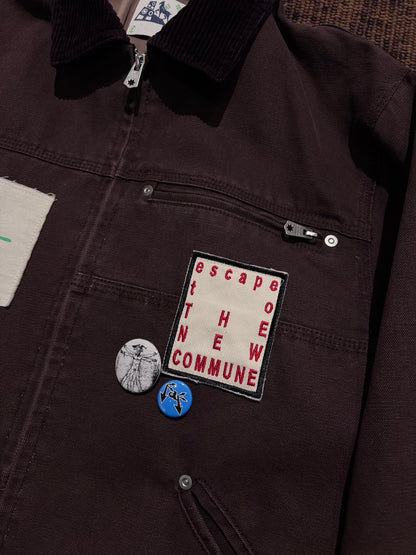 FAF(FAKE AS FLOWERS)　Patched Active Jacket