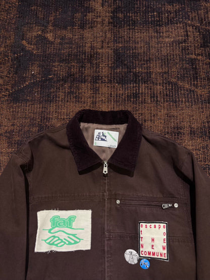 FAF(FAKE AS FLOWERS)　Patched Active Jacket