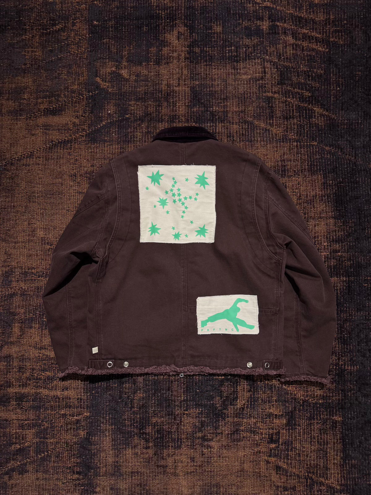 FAF(FAKE AS FLOWERS)　Patched Active Jacket