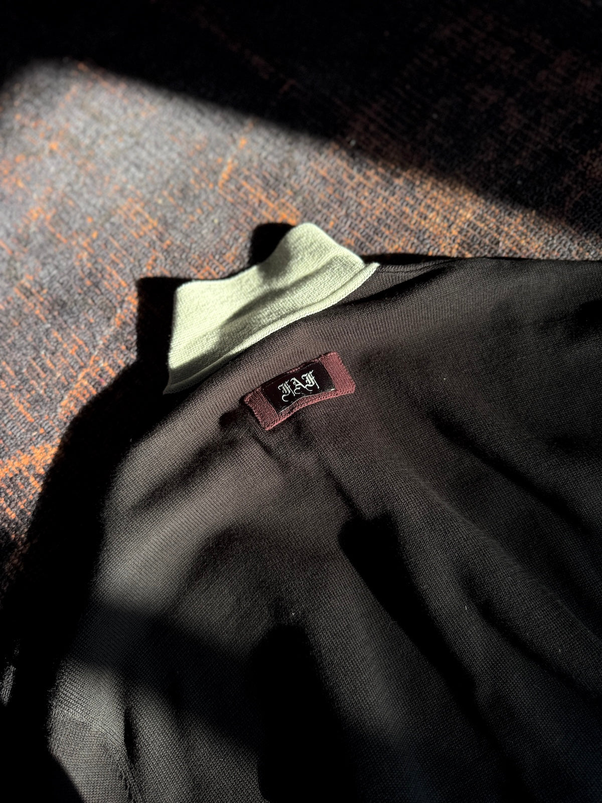 FAF(FAKE AS FLOWERS) Knit Polo 