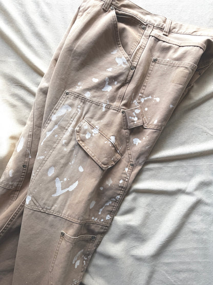 FAF(FAKE AS FLOWERS)　"Triple Knee Painter Pants" -Ecru-