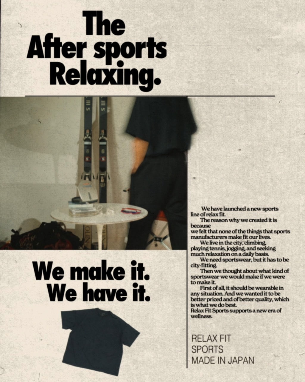 Relaxfit　Gramicci Trycool Easypants