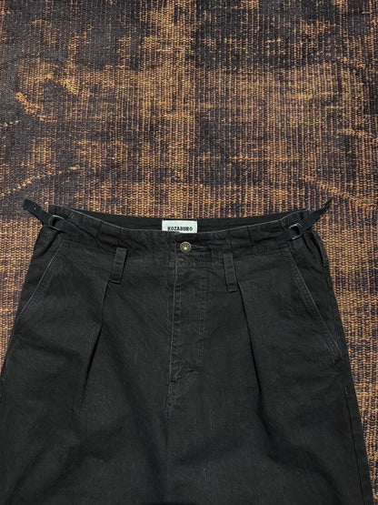 KOZABURO　WIDE LEG TROUSERS