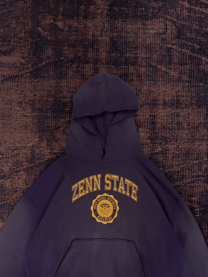 KOZABURO　ZENN STATE PRINT FADED HOODIE