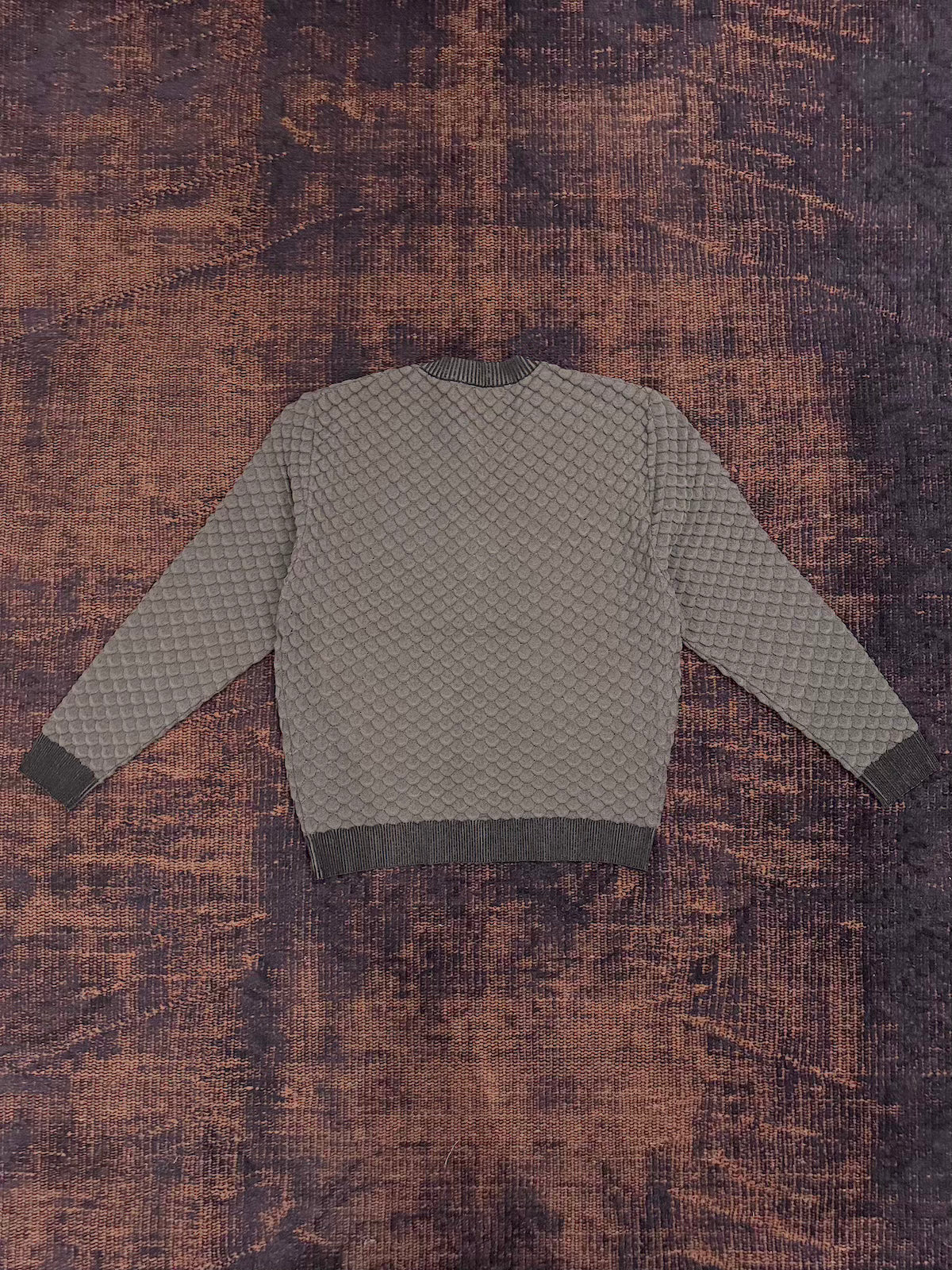 KOZABURO　SCALE KNIT CARDIGAN