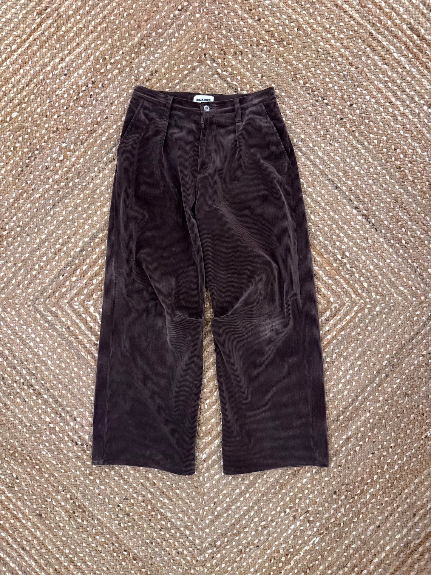 KOZABURO　WIDE LEG JEANS