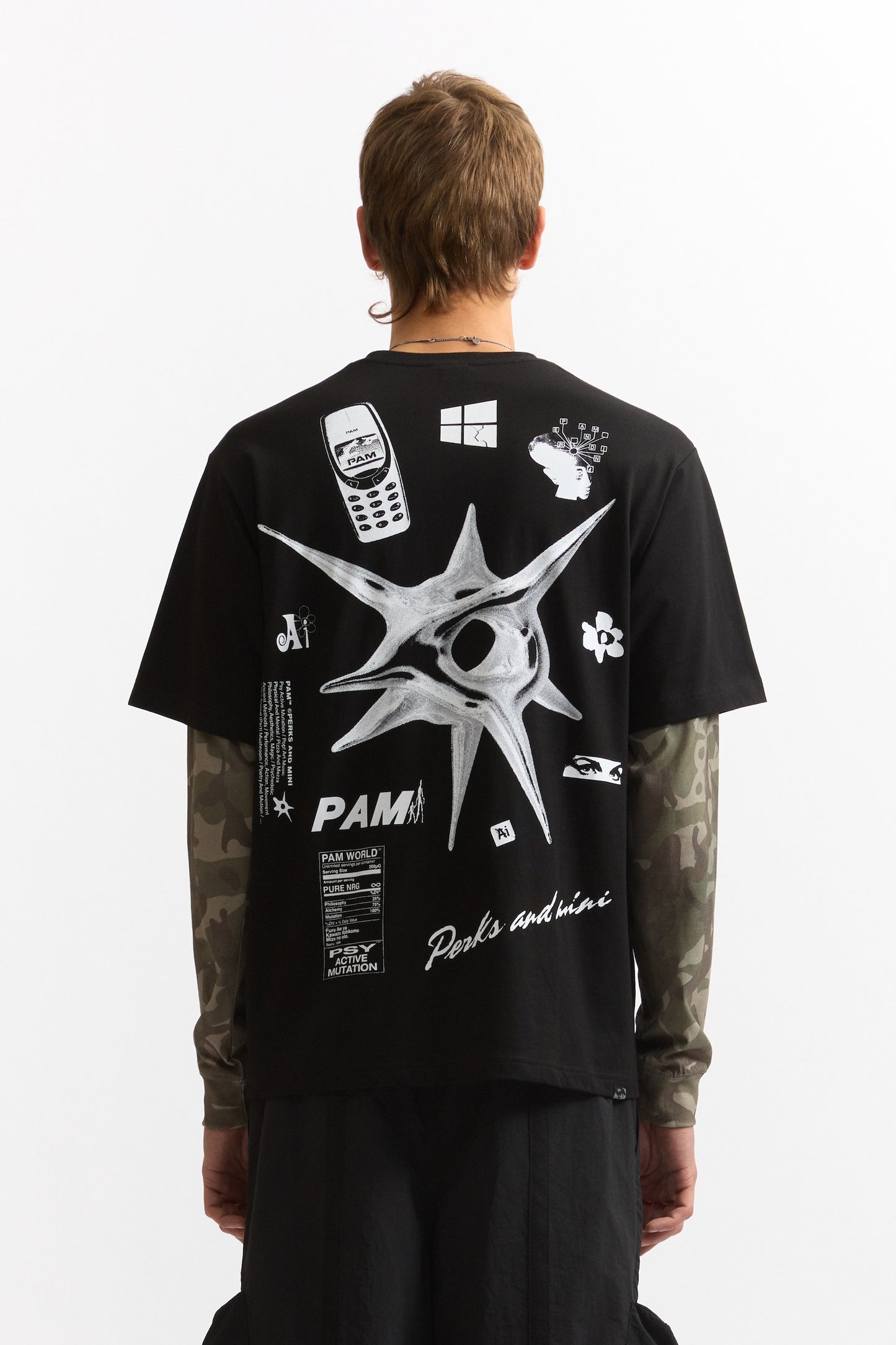 P.A.M.　SS TEE - MONTAGE