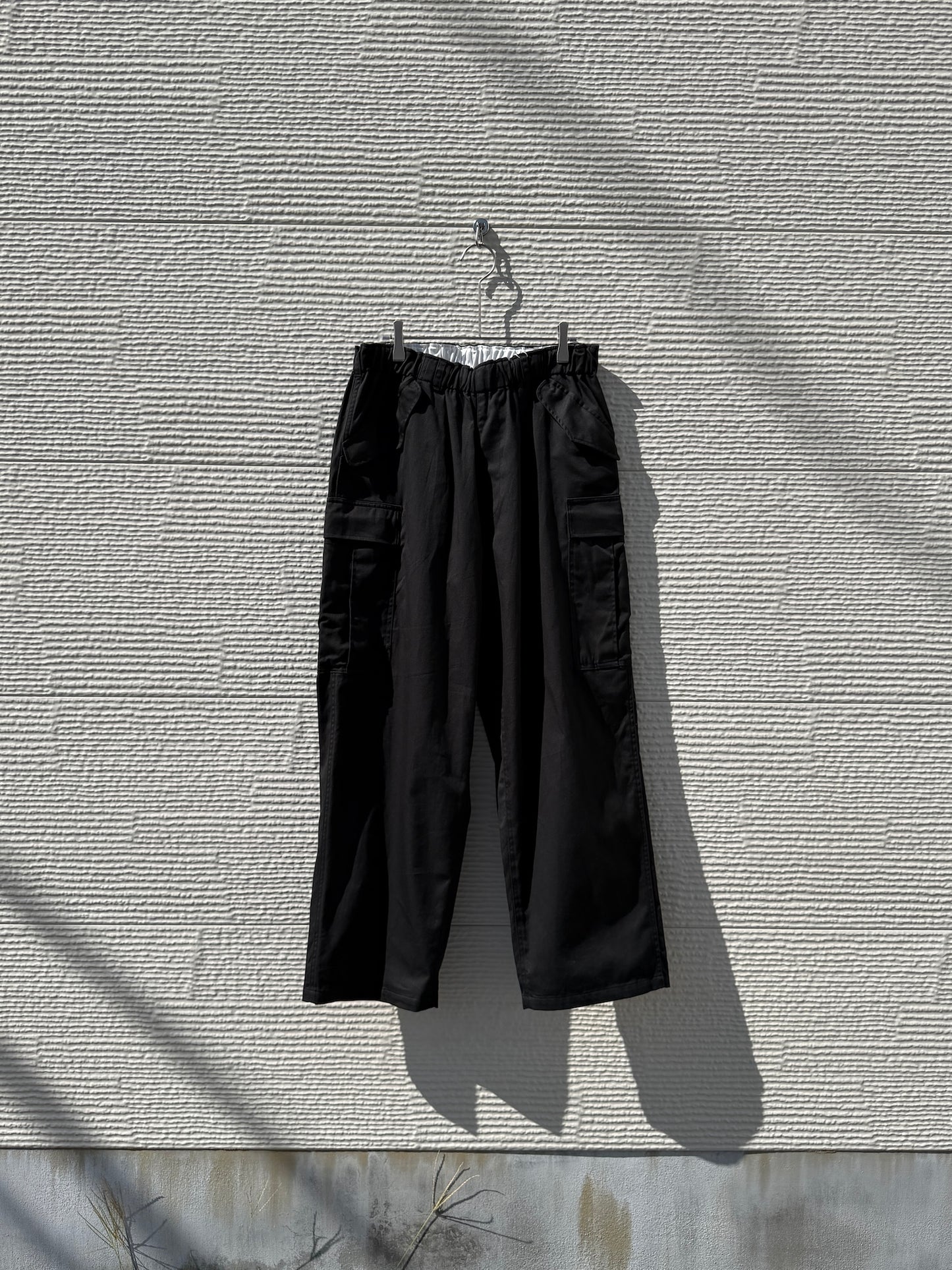 RELAX FIT "ARMY NAVY easy slacks"      -BLACK-