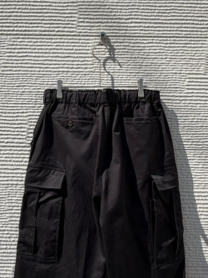 RELAX FIT "ARMY NAVY easy slacks"      -BLACK-