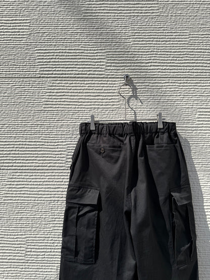 RELAX FIT "ARMY NAVY easy slacks"      -BLACK-