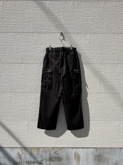 RELAX FIT "ARMY NAVY easy slacks"      -BLACK-