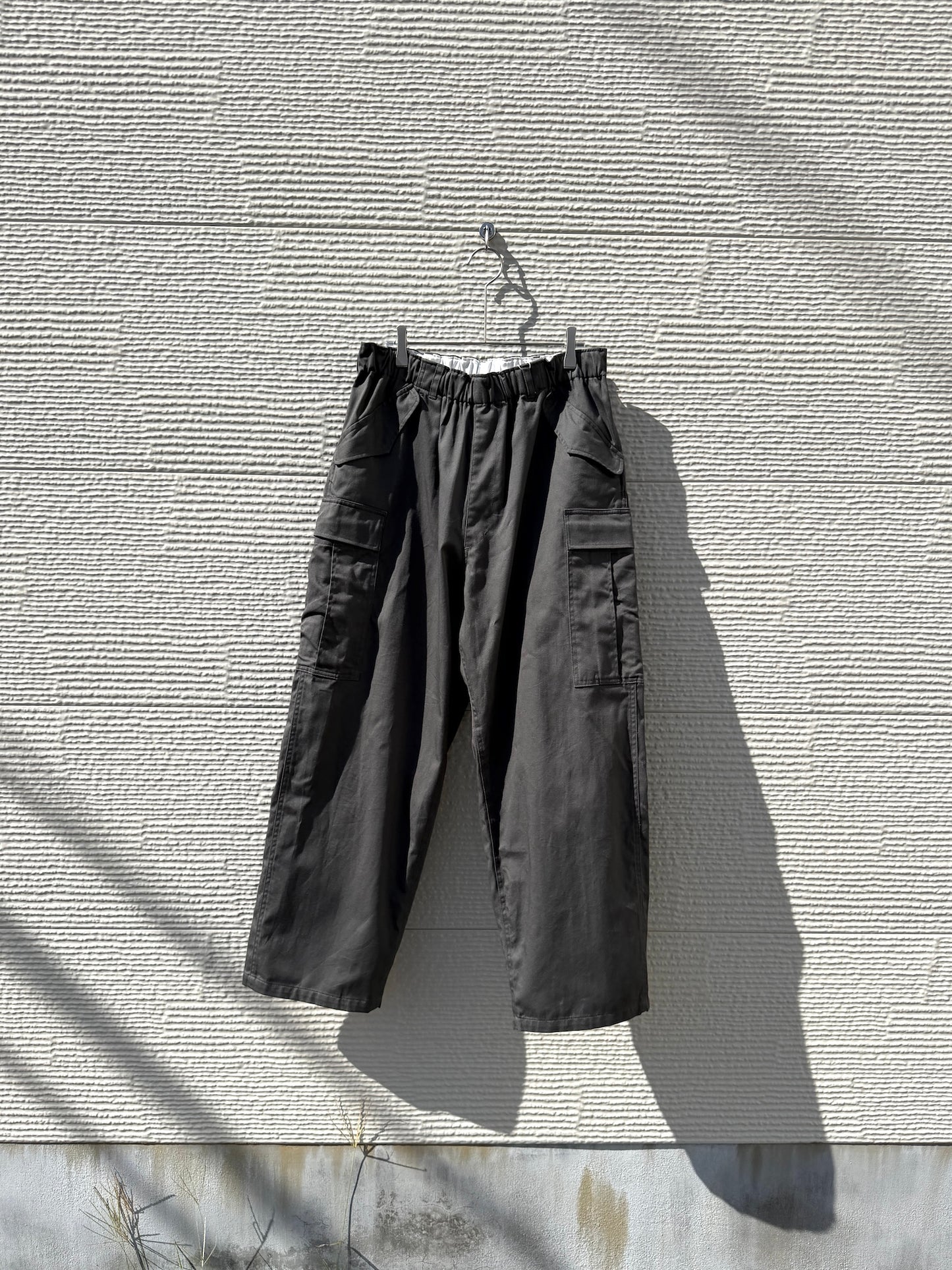 RELAX FIT "ARMY NAVY easy slacks"      -CHARCOAL GRAY-