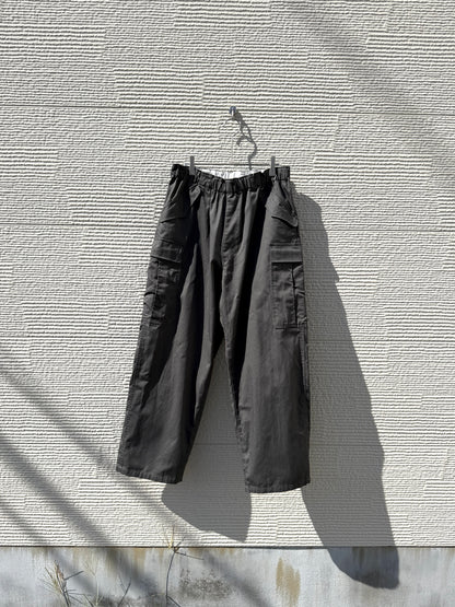 RELAX FIT "ARMY NAVY easy slacks"      -CHARCOAL GRAY-