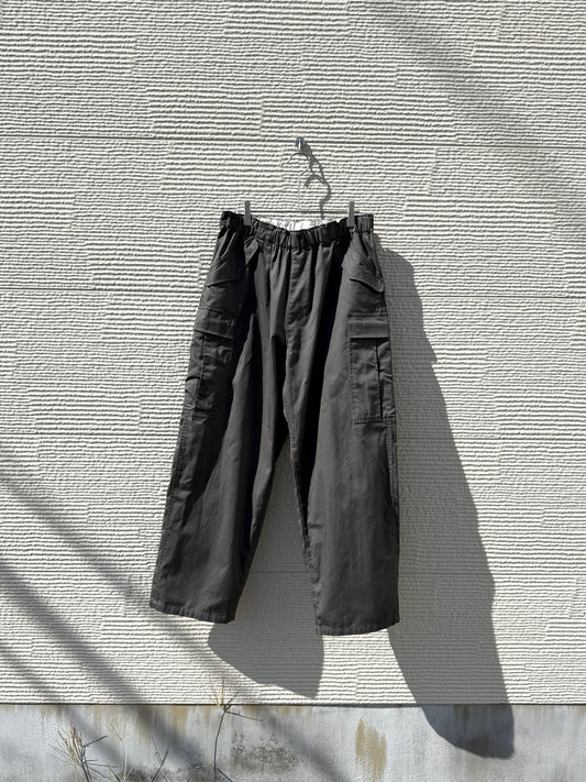 RELAX FIT "ARMY NAVY easy slacks"      -CHARCOAL GRAY-