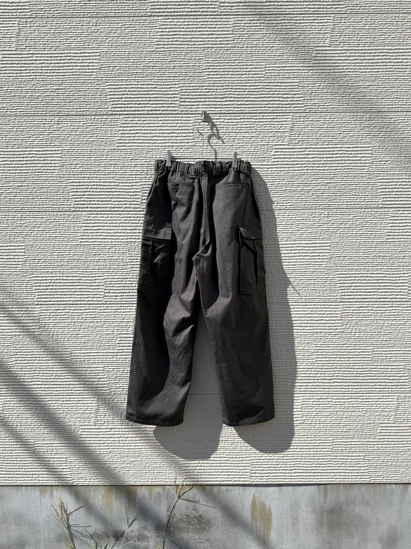 RELAX FIT "ARMY NAVY easy slacks"      -CHARCOAL GRAY-