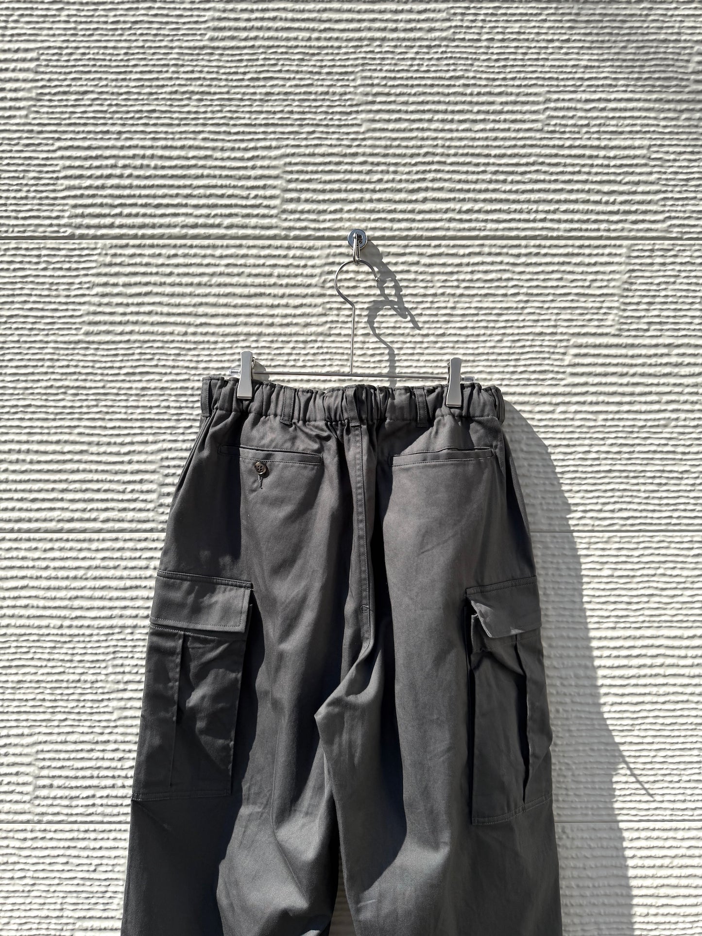 RELAX FIT "ARMY NAVY easy slacks"      -CHARCOAL GRAY-