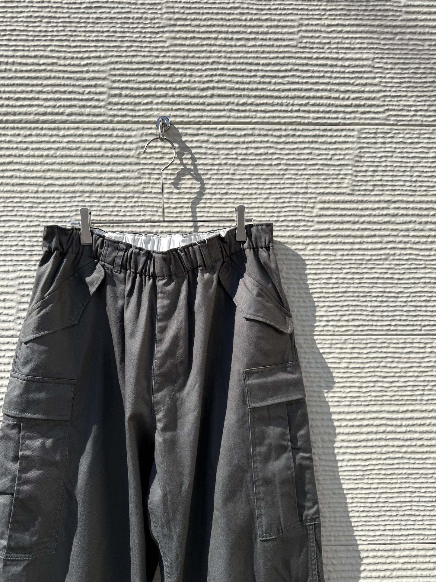 RELAX FIT "ARMY NAVY easy slacks"      -CHARCOAL GRAY-