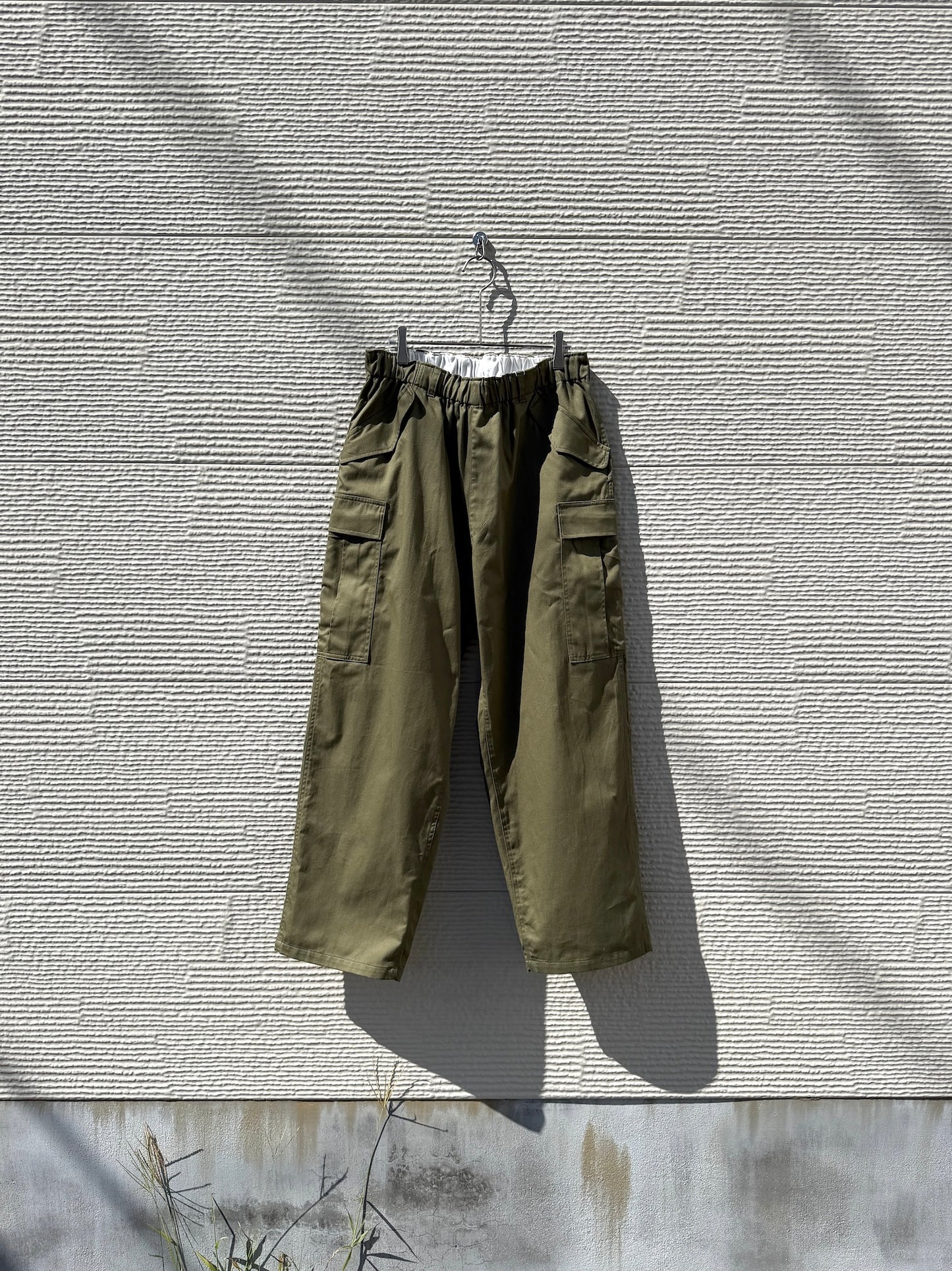 RELAX FIT "ARMY NAVY easy slacks"      -OLIVE DRAB-